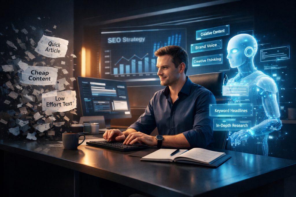 AI is Not Replacing Content Writers – It is Replacing Lazy Ones