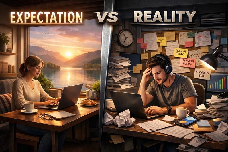 Content Writing: Expectation vs. Reality